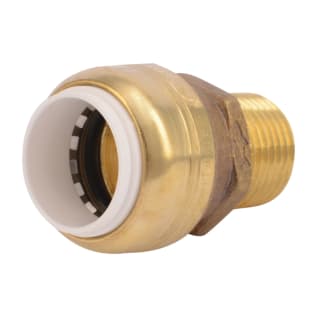 Sharkbite® UIP120 Male Adapter, 1/2 in Nominal, PVC x MNPT End Style, Brass, Import