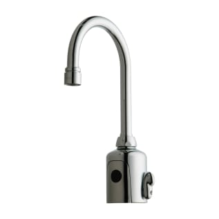 Chicago Faucet® HyTronic® 116.223.AB.1 Sink Faucet With Dual Beam Infrared Sensor, Commercial, 0.5 gpm Flow Rate, 11-3/8 in H Spout, 1 Faucet Holes, Polished Chrome, Function: Touchless