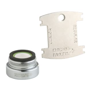 Chicago Faucet® Econo-Flo E2805JKABCP Pressure Compensating Spray, For Use With Model 420-E2805ABCP Single Lever Hot and Cold Water Mixing Sink Faucet, 13/16-27 Thread, Male UNS Thread, 0.5 gpm Flow Rate, Non-Aerated Laminar Stream, Polished Chrome