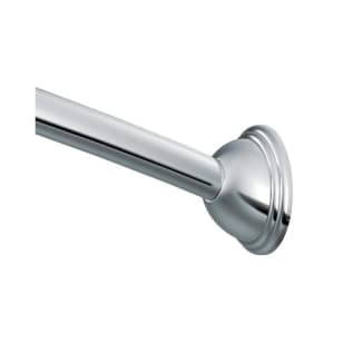 Moen® CSR2160CH Adjustable Curved Shower Rod, 1 in Dia x 5 ft L Rod/Track, 304 Stainless Steel, Polished Chrome, Import