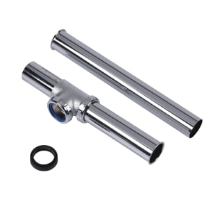 Dearborn® 100-20-1 Center-to-End Disposer Kit, 1-1/2 x 13 in Nominal, 20 ga, Brass, Polished Chrome, Import