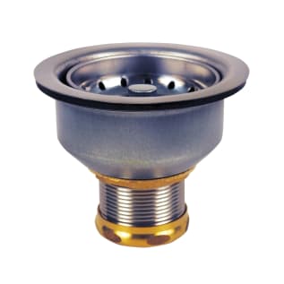 Dearborn® 15BN Snap-N-Tite Sink Basket Strainer, 3-3/4 in OAL, Stainless Steel, Polished Chrome, Import