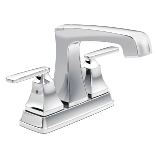 DELTA® 2564-MPU-DST Ashlyn® Centerset Lavatory Faucet, Polished Chrome, 2 Handles, Metal Pop-Up Drain, 1.2 gpm Flow Rate