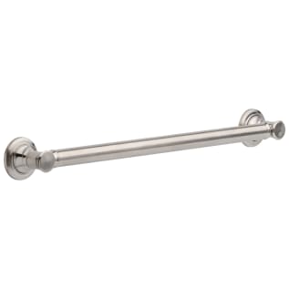DELTA® 41624-SS Traditional Decorative Grab Bar, 24 in L x 1-1/4 in Dia, Stainless Steel, Brass, Import