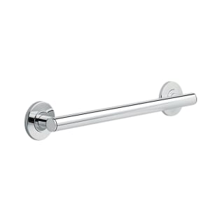 DELTA® 41818 Round Contemporary Decorative Grab Bar, 18 in L x 1-1/4 in Dia, Polished Chrome, Zinc, Import