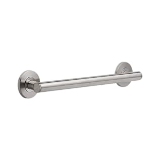 DELTA® 41818-SS Round Contemporary Decorative Grab Bar, 18 in L x 1-1/4 in Dia, Stainless Steel, Import