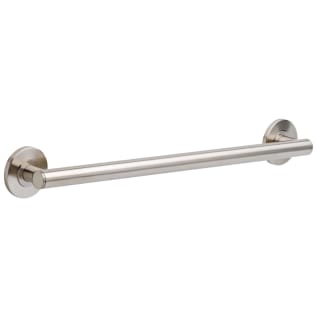 DELTA® 41824-SS Round Contemporary Decorative Grab Bar, 24 in L x 1-1/4 in Dia, Stainless Steel, Brass, Import