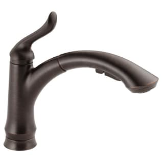DELTA® 4353-RB-DST Linden™ Kitchen Faucet, Commercial, 1.5 gpm Flow Rate, 120 deg Swivel Spout, Venetian Bronze, 1 Handles, 1/3 Faucet Holes, Domestic