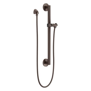 DELTA® 51600-RB Universal Adjustable Slide Bar/Grab Bar Assembly With Round Wall Elbow, 24 in L Bar, Venetian Bronze, Import