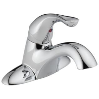 DELTA® 520-MPU-DST Classic Centerset Lavatory Faucet, Polished Chrome, 1 Handles, 50/50 Pop-Up Drain, 1.2 gpm Flow Rate