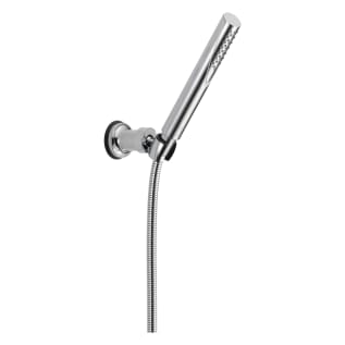 DELTA® 55085 Premium Wall Mount Hand Shower, Compel®, 1 Shower Head, 2 gpm, 60 to 82 in L Hose, 1/2-14 Male NPSM Connection, Polished Chrome, Import