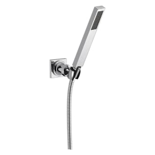 DELTA® 55530 Vero® Premium Wall Mount Hand Shower, 1 Shower Head, 2 gpm Flow Rate, 69 in L Hose, 1/2-14 NPSM Connection, Polished Chrome, Import