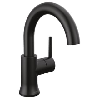DELTA® 559HA-BL-DST Trinsic® Lavatory Faucet, 1.2 gpm Flow Rate, 8-7/8 in H Spout, 1 Handle, Metal Push Pop-Up Drain, 1 Faucet Hole, Matte Black, Function: Traditional
