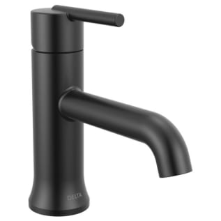 DELTA® 559LF-BLMPU Trinsic® Centerset Lavatory Faucet, 1.2 gpm Flow Rate, 1 Handles, Metal Pop-Up Drain, 1 Faucet Holes, Matte Black, Function: Traditional