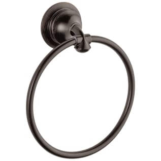 DELTA® 79446-RB Linden™ Towel Ring, 6-1/2 in Ring, 2-9/16 in OAD x 7-7/8 in OAH, Brass, Venetian Bronze, Import