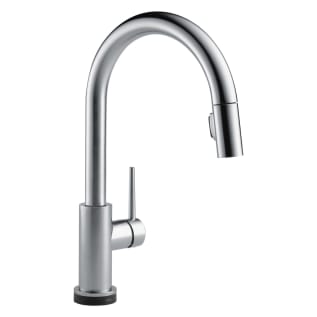 DELTA® 9159T-AR-DST Trinsic® Kitchen Faucet, 1.8 gpm Flow Rate, Arctic™ Stainless Steel, 1 Handles, 1 or 3 Faucet Holes, Function: Traditional, Domestic, Commercial