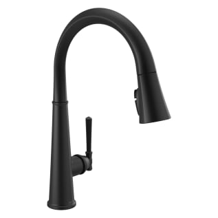 DELTA® 9182-BL-DST Emmeline™ Pull-Down Kitchen Faucet, 1.8 gpm at 60 psi Flow Rate, Matte Black, 1 Handle, 1/3 Faucet Holes