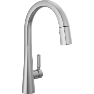 DELTA® 9191-AR-PR-DST Monrovia™ Pull-Down Kitchen Faucet With Diamond Seal®, Touch-Clean® and MagnaTite™ Technology, 1.8 gpm Flow Rate, Arctic Stainless, 1 Handles, 1 Faucet Holes, Import, Commercial/Residential