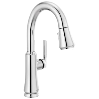 DELTA® 9979-DST Pull-Down Bar/Prep Faucet, Coranto™, Polished Chrome, 1 Handle, 1.8 gpm at 60 psi