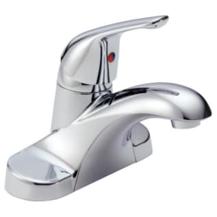 DELTA® B501LF Centerset Lavatory Faucet, Foundations®, Polished Chrome, 1 Handles, 1.5 gpm Flow Rate