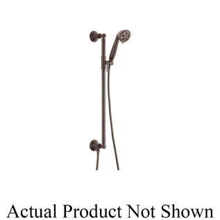 Brizo® RP81079PN Rook™ Hand Held Shower, 3 in Dia 3 Shower Head, 2 gpm Flow Rate, 60 to 82 in L Hose, 1/2-14 NPSM Connection, Polished Nickel, Import