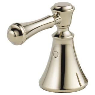 DELTA® H297PN Cassidy™ Lever Handle, For Use With Model 3597LF-MPU-LHP Widespread Lavatory Faucet, Metal, Polished Nickel, Import