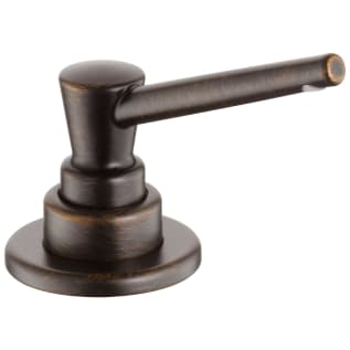 DELTA® RP1001RB Classic Soap/Lotion Dispenser, 13 oz Bottle Capacity, Deck Mount, Brass, Domestic