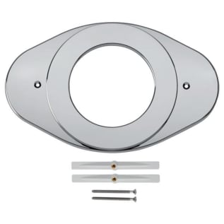 DELTA® RP29827 Replacement Shower Renovation Cover Plate, 5-1/8 in, 13 in L x 8-1/8 in H, Brass, Polished Chrome, Import, Residential