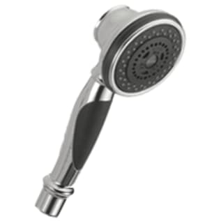 DELTA® RP48770 Hand Shower, 3-3/4 in Dia 3 Shower Head, 2 gpm Flow Rate, 1/2 in Connection, Polished Chrome, Import