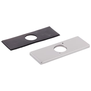 DELTA® RP78358BL Optional Escutcheon and Gasket, For Use With Model 567LF-PP/567LF-HGM-PP/567LF-HGM-PP/567LF-MPU-PP 1-Handle 3-Hole Modern Project Pack Faucet - Low Flow, 2.13 in L x 6.38 in W x 0.19 in H, Matte Black, Import