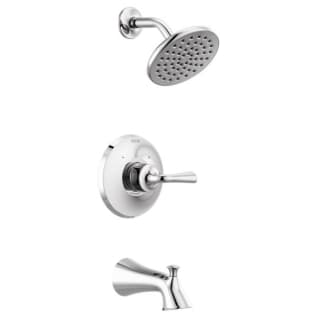 DELTA® T14433 Monitor® 14 Series Tub and Shower Trim, 1.75 gpm Shower, Polished Chrome