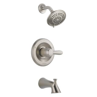 DELTA® T14438-SS Monitor® 14 Tub and Shower Trim, 1.75 gpm Shower, Stainless Steel