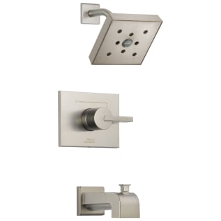 DELTA® T14453-SSH2O Monitor® 14 Tub and Shower Trim, 1.75 gpm Shower, Stainless Steel