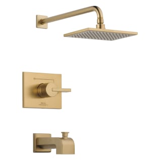 DELTA® T14453-CZ Monitor® 14 Tub and Shower Trim, 2.5 gpm Shower, Brilliance® Champagne Bronze