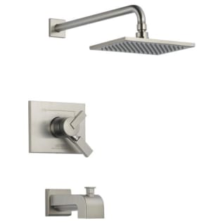 DELTA® T17453-SS Monitor® 17 Tub and Shower Trim, 2.5 gpm Shower, Brilliance® Stainless Steel