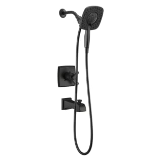 DELTA® T17464-BL-I Monitor® 17 Shower Trim With In2ition® 2-in-1 Shower, 6.2 gpm Valve, 1.75 gpm Shower, Matte Black