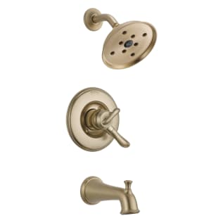 DELTA® T17494-CZ Monitor® 17 Tub and Shower Trim, 1.75 gpm Shower, Brilliance® Champagne Bronze