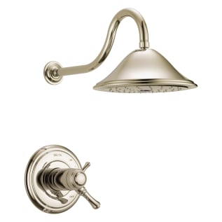 DELTA® T17T297-PN TempAssure® 17T Shower Trim, 2.5 gpm Shower, Brilliance® Polished Nickel