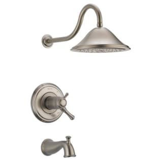 DELTA® T17T497-SS TempAssure® 17T Tub and Shower Trim, 2.5 gpm Shower, Stainless Steel