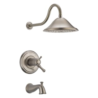 DELTA® T17T497-SS TempAssure® 17T Tub and Shower Trim, 2.5 gpm Shower, Stainless Steel