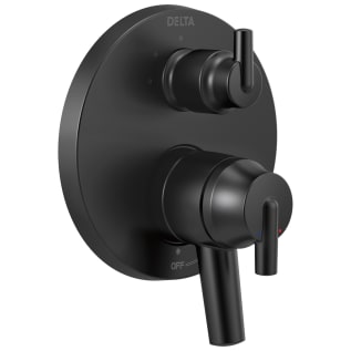 DELTA® T27859-BL Monitor® 14 Contemporary Valve Trim With 3-Setting Integrated Diverter, Matte Black