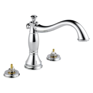 DELTA® T2797-LHP Roman Tub Trim, Cassidy™, 2 gpm Flow Rate, 8 to 16 in Center, Polished Chrome, Function: Traditional, Import