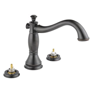 DELTA® T2797-RBLHP Roman Tub Trim, Cassidy™, 2 gpm Flow Rate, 8 to 16 in Center, Venetian Bronze, Function: Traditional, Import