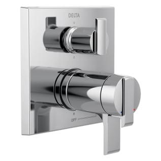 DELTA® T27T967 TempAssure® 17T Angular Modern Valve Trim, Polished Chrome