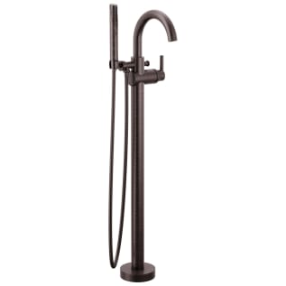 DELTA® T4759-RBFL Trinsic®/Compel® Contemporary Roman Tub Trim, 6 Flow Rate, Venetian Bronze, 1 Handles, Domestic