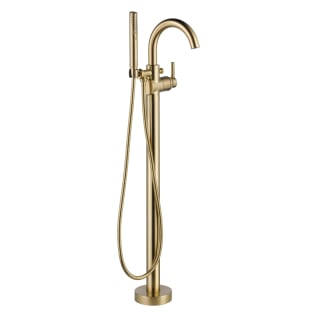 DELTA® T4759-CZFL Trinsic®/Compel® Contemporary Roman Tub Trim, 6 Flow Rate, Brilliance® Champagne Bronze, 1 Handles, Domestic