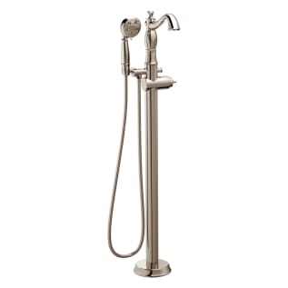 DELTA® T4797-PNFL-LHP Cassidy™ Traditional Roman Tub Trim, 1.75 Flow Rate, Brilliance® Polished Nickel, Domestic
