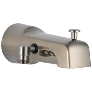 DELTA® U1010-SS-PK Pull-Up Diverter Tub Spout, 6-11/16 in L x 2-7/8 in H, For Use With Tub and Shower Faucet, Metal, Stainless Steel, Import