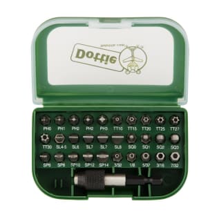 Dottie® IB31PK 6340 Compact Combo Bit Tool Kit, 31 Pieces