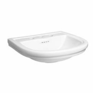 DXV D20005008.415 St. George® Three Hole Lavatory Slab Only, 20-1/8 in L x 23-3/4 in W x 6-5/8 in H, 8 in Faucet Hole Spacing